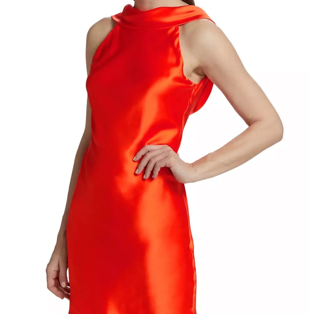 Amanda uprichard Angelonia Silk Cocktail Dress